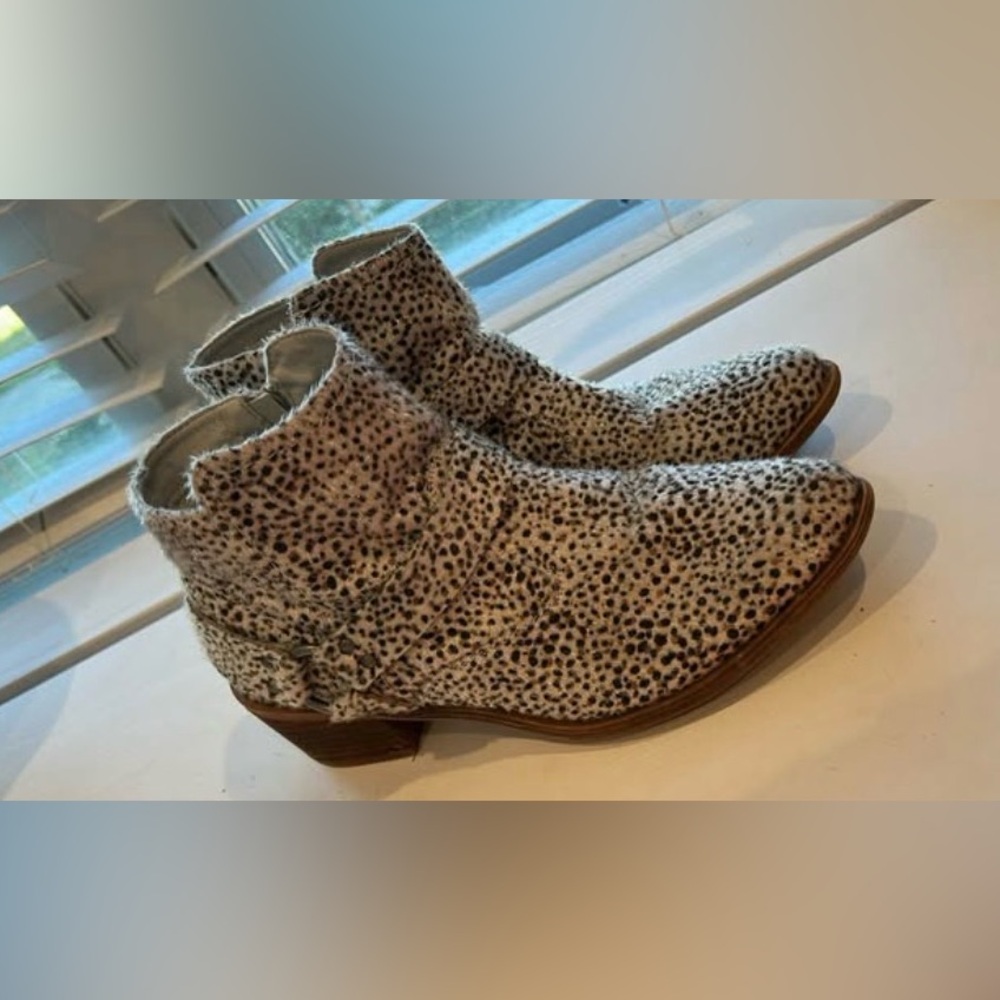 Very G Oasis Faux Fur boots Dotted Beige